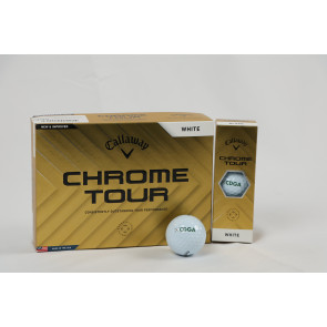 Callaway Chrome Tour Golf Balls with CDGA Logo