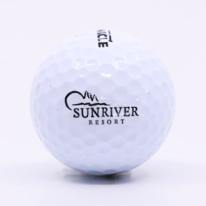 A Collection of 5 Sunriver Resort logo’d Golf Balls