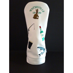 Waterville Bespoke Driver Headcover - White