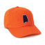 Orange Cap - Navy Fill with White Outline