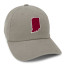 Frost Grey Cap - Crimson Fill with White Outline