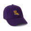 Purple Cap - Vegas Gold Fill with White Outline